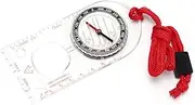 VANANA Outdoor Baseplate Ruler Map Scale Compass for Navigation Camping Hiking