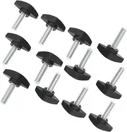 AKOOSY 10Pcs Mic Stand Screws for Height Angle Durable Microphone Clamp Screws for Stands Easy to Use Reliable Support