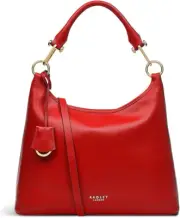 Radley CUBA STREET Medium Open Top Shoulder H6347551 Red Leather Bag