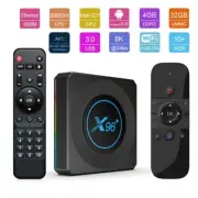 X96-X4 S905X4 Android 11.0 8K UHD 4GB/32GB Dual WIFI+1000M Bluetooth AV1 TV Box