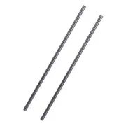 2Pcs Graphite Crucible Stirring Rod Stirring for Melting Casting Refining