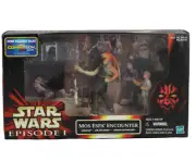 Hasbro Star Wars Episode I Mos Espa Encounter Sebulba, Jar Jar, Anakin Skywalker