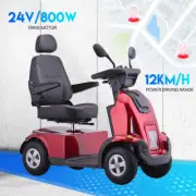 Electric Mobility Scooter 40KM Range 12km/h Electric Motorised for Elderly150KG