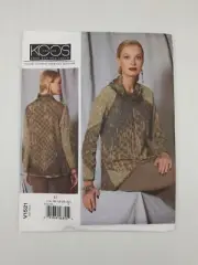 Vogue Sewing Pattern 1521 V1521 Misses Top Pattern Van Der Akker Size 14-22 NEW