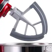 [Lawenme] Flex Edge Beater Mixer Attachment for Kitchenaid Tilt-Head Stand Mixers, 4.5-5 Quart, Grey