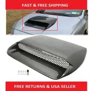 Carbon Fiber Look Air Flow Hood Scoop Bonnet Vent For 2015-2021 Subaru WRX STI