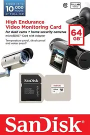 Sandisk 64G Micro HE DR900S dash cam SD card for Black Vue DR750S DR650S DR490