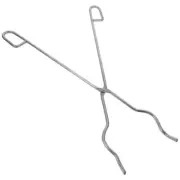 Stainless Steel Crucible Pliers Melting Clamp Laboratory Chemical Graphite Tong