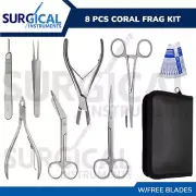 Coral Frag Kit Set Dissecting Fragging Propagation Reef Hard Soft German Grade