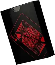 HAWILLOSCH 1 Set Entertainment Porp Funny Deck of Cards Red Playing Cards PVC Playing Cards Reusable Playing Cards Card Games Creative Poker Waterproof Playing Cards PVC Playing Poker