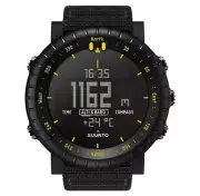 SUUNTO Core SS050276000 Black Yellow TX Digital Quartz Fishing Camping Outdoor