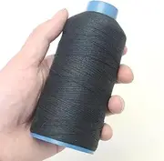 VoWigs Professional Thick Weaving Thread 1 pcs for Making Wig Sewing Hair Weft Hair Weave Extension Black