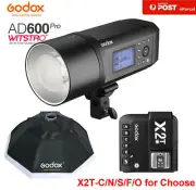 Godox AD600Pro 600Ws TTL Outdoor Flash + X2T-C/N/S/F/O Trigger + 95cm Softbox
