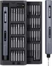 Cordless Precision Electric Drill & Screwdriver - OLED Display, 5 Torque Gears,