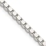 24 Inch Sterling Silver 3.25mm Box Chain
