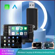 2 in 1 Android Auto Wireless Adapter & Wireless CarPlay Adapter Plug & Play Car (for: Honda)