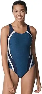 [Speedo] Women's Swimsuit One Piece Creora Highclo Quantum Splice High Cut Solid