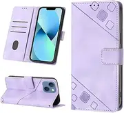 PU Leather Compatible with Google Pixel 8 Pro 5G Case,Compatible with Google Pixel 8 Pro 5G Card Holder Wallet Flip Magnetic Closure Stand Purple
