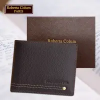 在飛比找momo購物網優惠-【Roberta Colum】諾貝達 男用專櫃皮夾 12卡片