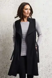 Fine Long Line Vest--MET-EL829