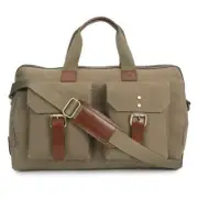 ROYAL ENFIELD X NAPPA DORI EXPEDITION DUFFEL BAG - OLIVE