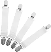 BELLIFFY Multi-Function Elastic Cuffs Windproof Boot Clips Pant Fixing Clips Stretchable Boot Straps Holders Suitable for Outdoor Activities