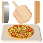 Rectangle Pizza Stone Kits Pizza Peel Baking Stone