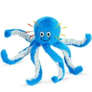 Large Squeaky Dog Toys Octopus Stuffed Puppy Toys- Tug of War Dog Toys Intera...