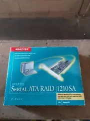 Adaptec 1210SA 2Port Serial ATA Raid Controller Card