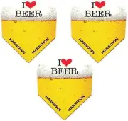 9 Pack Harrows Marathon I Love Heart Beer & Darts 100 Micron Extra Strong Dart F