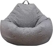 Sofa Chair - Soft Comfortable Chair Sofa,Breathable Lazy Sofa Bed,Large Fluffy Lazy Sofa Decorative,Tear-Resistance Sofa Chair for Living Room Bedroom Office (Grey)