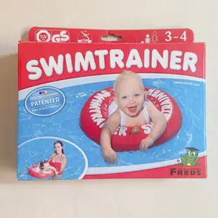 (二手全新)德國 SWIMTRAINER-紅色泳圈-適用3m-4y [6-18kg]