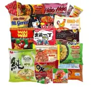 8 packs Asian Instant Ramen Bundle,Samyang,Nissin,Mama,Ve Vong,Lucky Me,Acecook