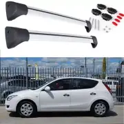Aerodynamic Alloy Roof Rack Cross Bar For Hyundai i30 Hatch 10/2007 -12/2011