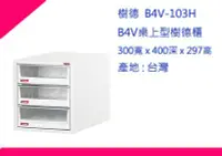 在飛比找Yahoo!奇摩拍賣優惠-∮出現貨∮  運費300元 樹德 B4V-103H B4V桌