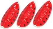 Hoement 3pcs Watermelon Ceramic Chopstick Holder Creative Decorative Cutlery Rest for Home Table Decor and Easy to Clean Present for Housewarming and Special Occasions