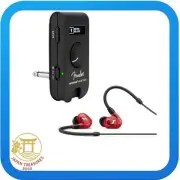 Fender USA Fender Mustang Micro Plus + SENNHEISER Sennheiser IE 100 PRO RED