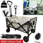 5" Folding Beach Trolley Wagon Cart Garden Outdoor Picnic Camping Shopping