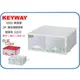 =海神坊=台灣製 KEYWAY K0982 單層櫃 2抽 抽屜整理箱 收納箱 收納櫃 整理櫃 置物箱 32L