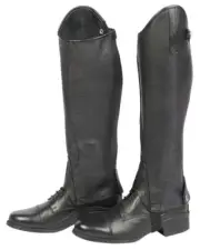 Half Chaps Leather - Vienna - black