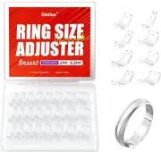 24 Pack Ring Size Adjusters Set, 8 Sizes, Ring Reducer Spacer Resizer