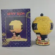Betty Boop Hot Air Balloon Cookie Jar Celestial Stars Sun Pudgy Orig Box 1999