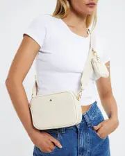 Justice Bag Croc Almond