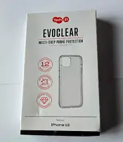 NEW Original Tech21 EVO CLEAR Phone Case for Apple iPhone 13 in Retail Pkg