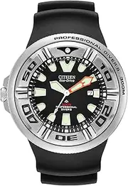 [CITIZEN] Men's Eco-Drive Promaster Sea Dive Watch in Stainless Steel with Polyurethane Strap
