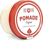 Ace High Pomade, Strong Hold, Natural Shine, 120ml