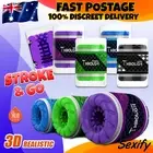 Male Masturbator Stroker Cup Realistic Masturbation Mens Penis Trainer Sex Toy