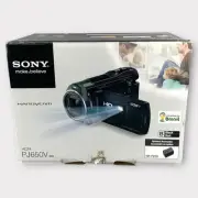 Sony Handycam HDR-PJ650V 20.4MP Handheld Digital Camcorder Projector Camera