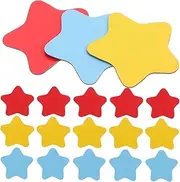 HONMEET 60pcs Star Tiles Freeze Magnet Whiteboard Magnet Star Chart Star Whiteboard Kitchen Magnet Blackboard Stickers Stars Magnetic Blackboard Magnets Simple Fridge Stickers Rubber