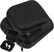 SHINEOFI 2Pcs Small Electronic Storage Bag Organizer for Earphones Charging Cables Power Bank Compact Travel Pouch with Mesh Pocket Design Material Convenient